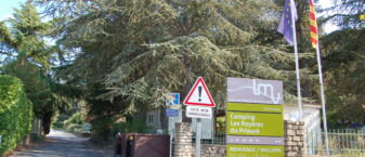 Accès du Camping Les Royères du Prieuré à Maubec