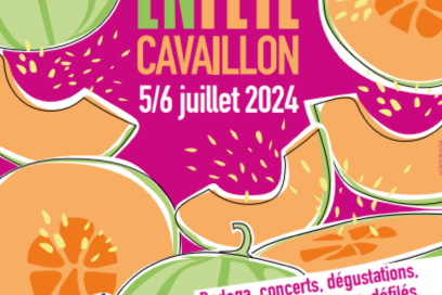Affiche de "Melon en Fête" à Cavaillon - Agrandir l'image, fenêtre modale